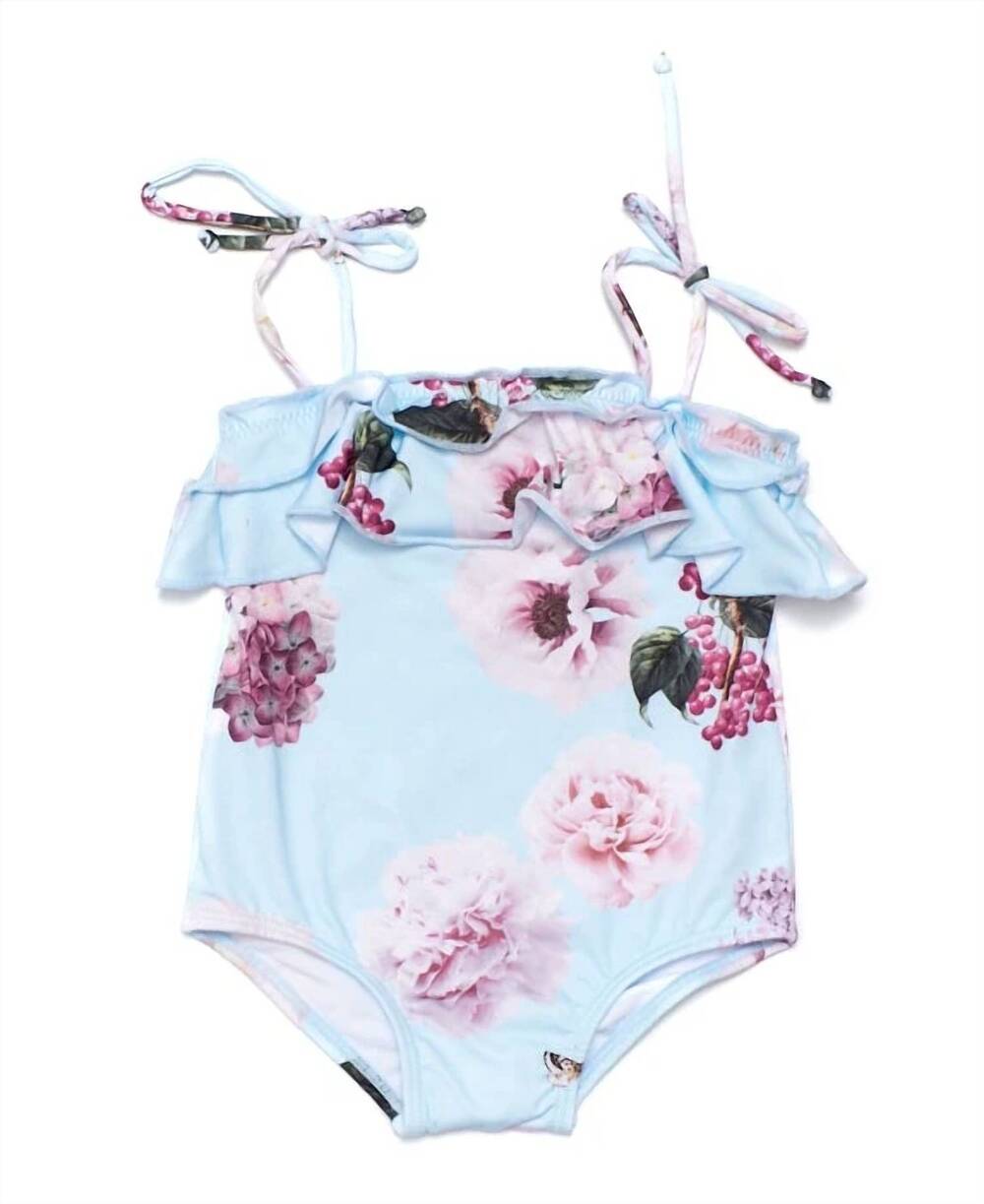 NEW SUBMARINE girl's spring maybe baby one-piece in blue